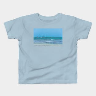 Aruba Water Sports and Boats Kids T-Shirt